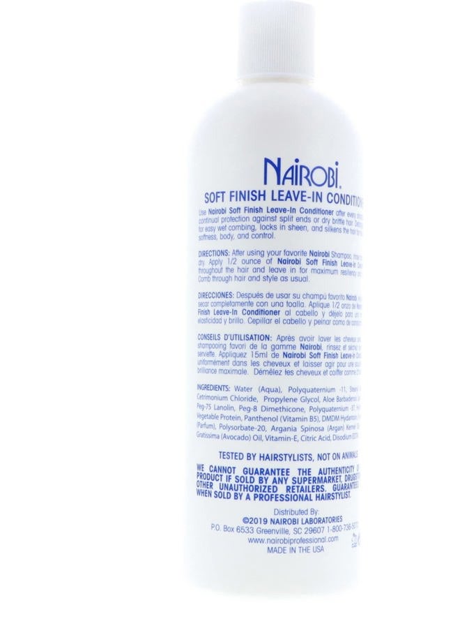 Nairobi Soft Finish Leave-In Conditioner - 16 oz by Nairobi - Image 4